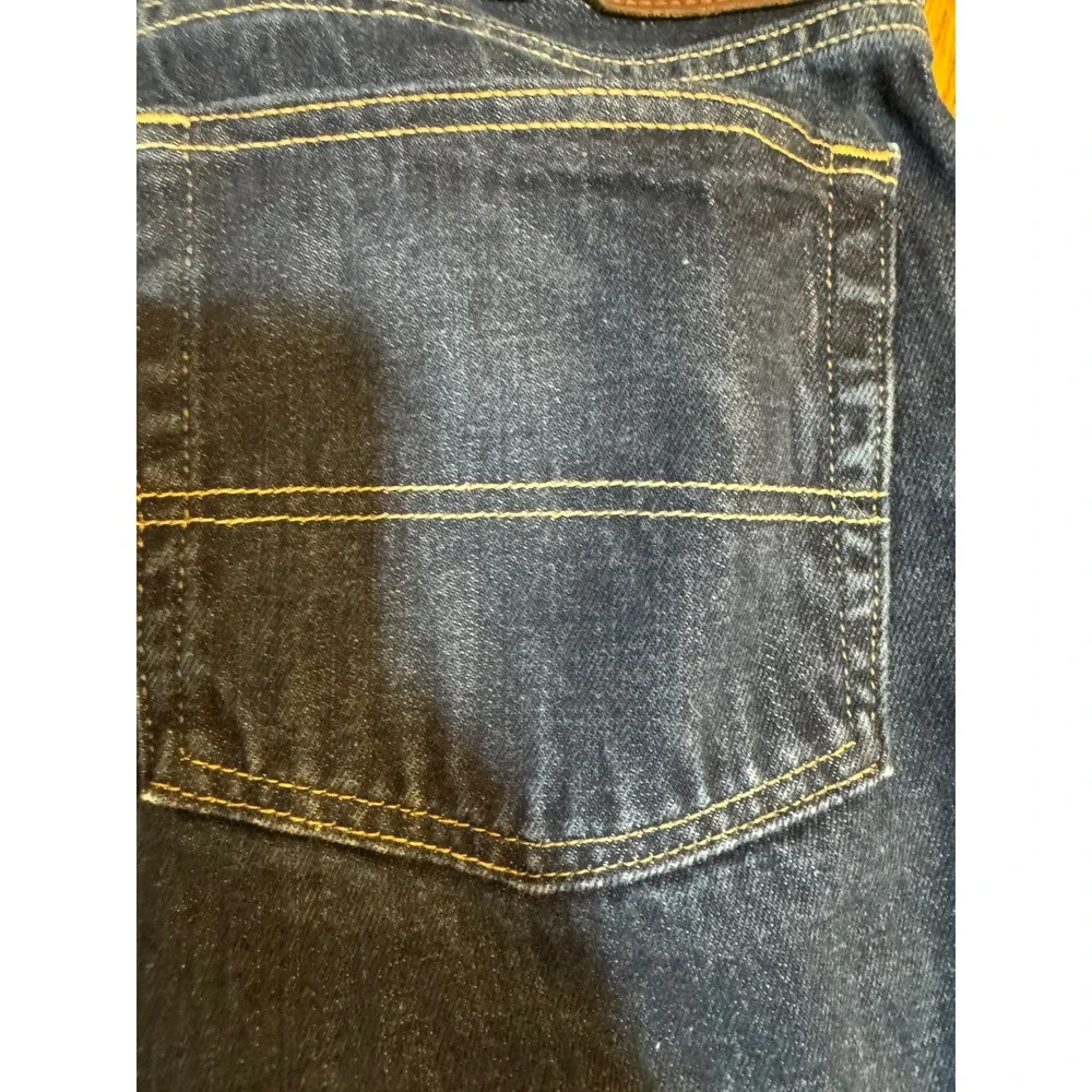 Polo Ralph Lauren Authentic Dungarees Mens Dark Wash Straight‎ Leg Jeans 36x32